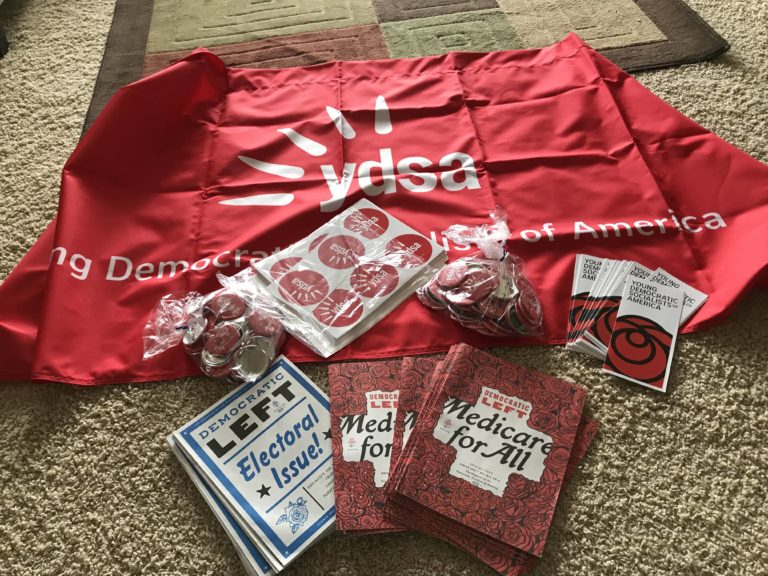 YDSA paraphernalia